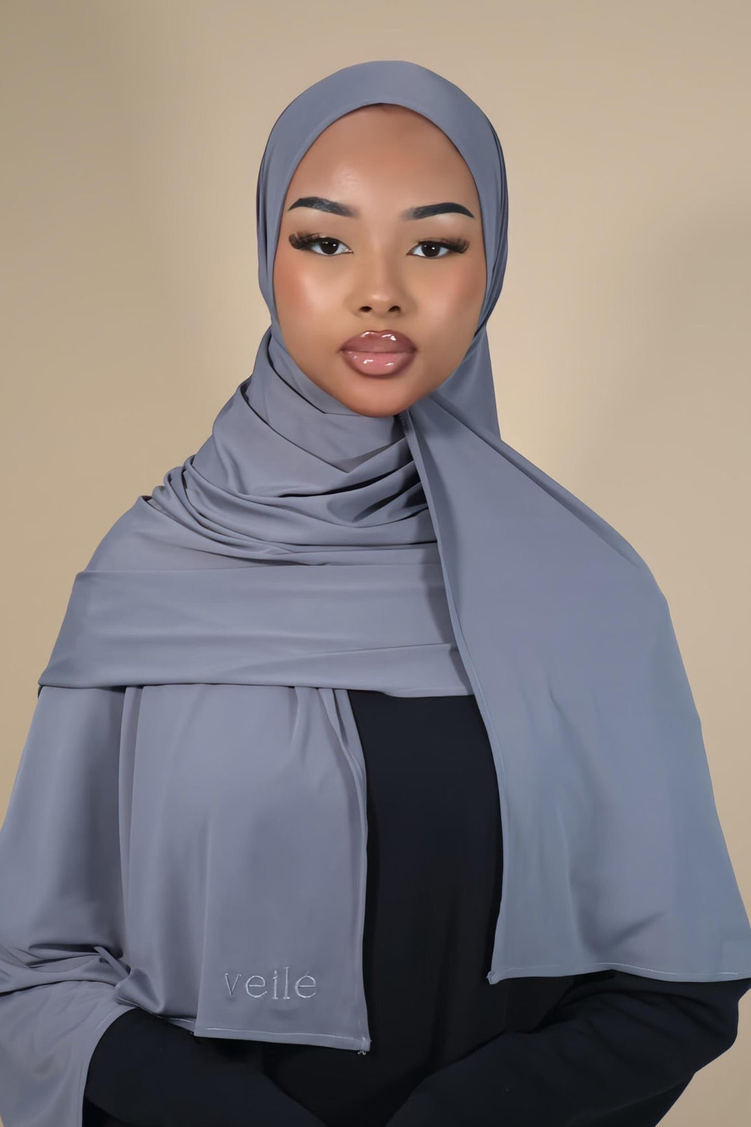 SILK CHARCOAL - Liquid Jersey